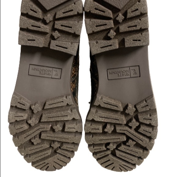 WHITE MOUNTAIN Danvers Faux Reptile Snakeskin Boots Sz 6 NWOT - Picture 10 of 11